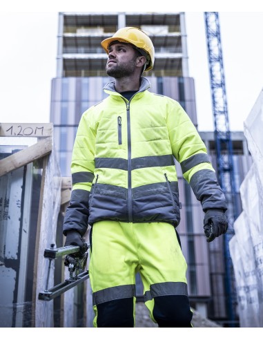 REG-TRA943-Hi-Vis 2-Tone Thermal Baffle Jacket